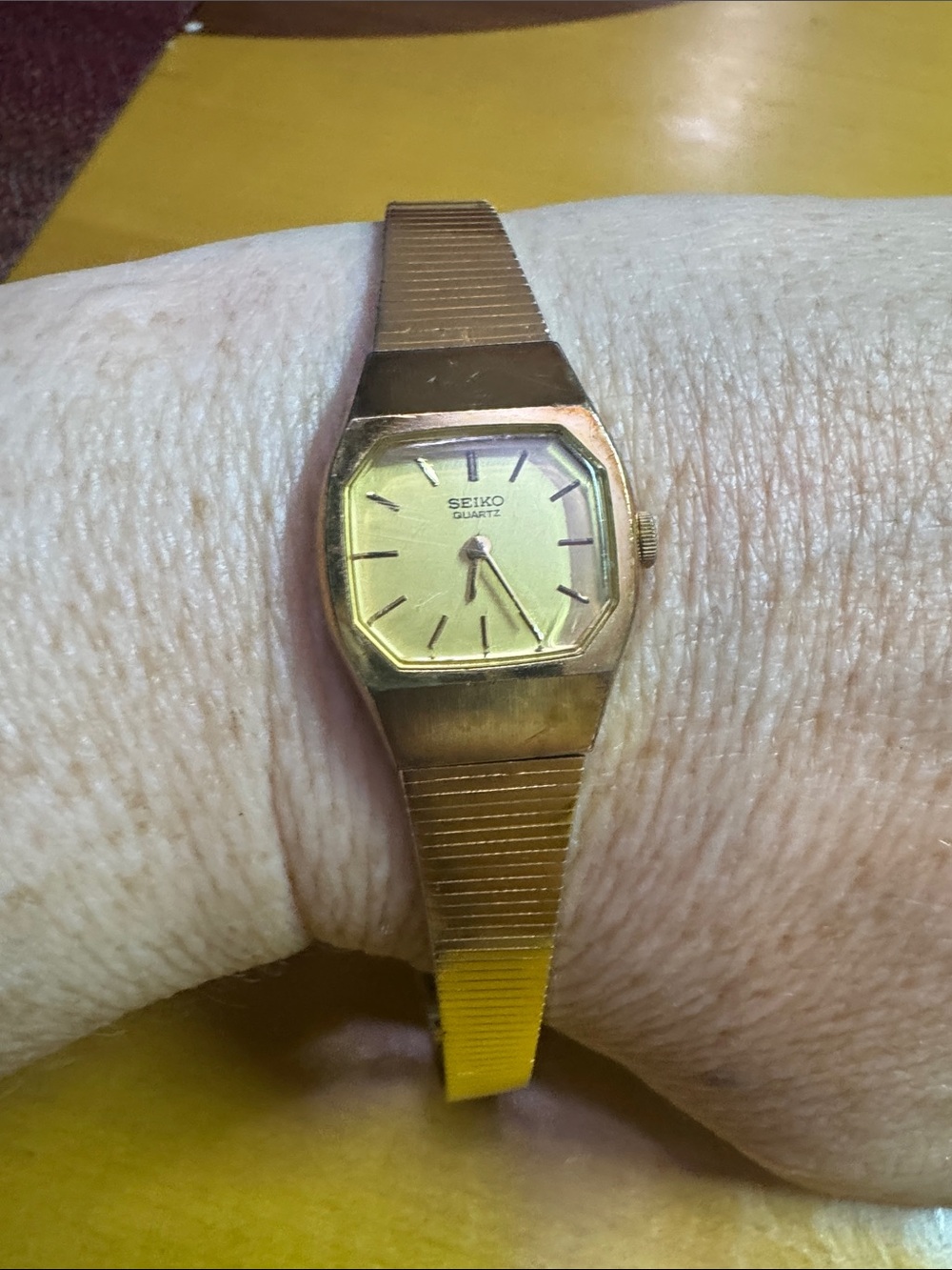 Seiko Gold Tone Women's Quartz Dress Watch